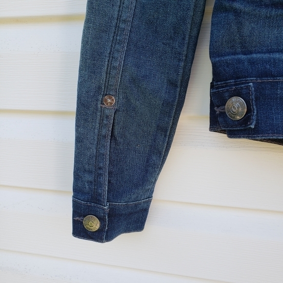 TRUE Religion Jimmy Jean Jacket Women’s XS - Picture 12 of 14